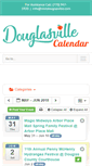 Mobile Screenshot of douglasvillecalendar.com